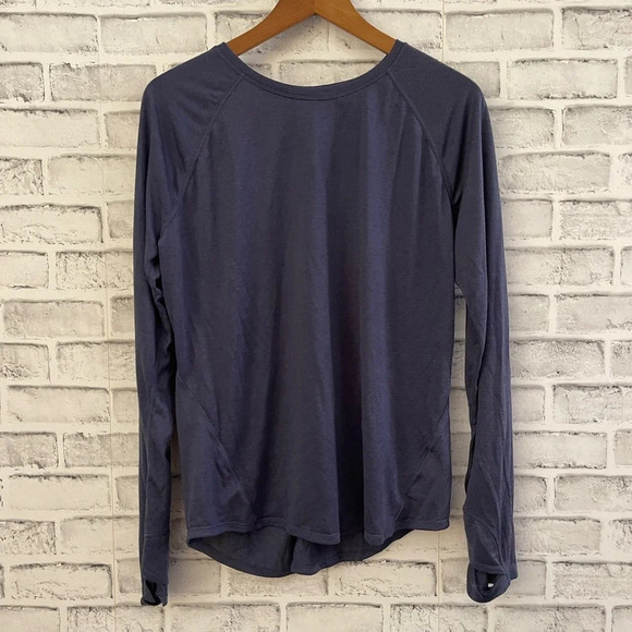 Women’s Prana blue long sleeve athleisure lightweight shirt Large - Picture 1 of 5